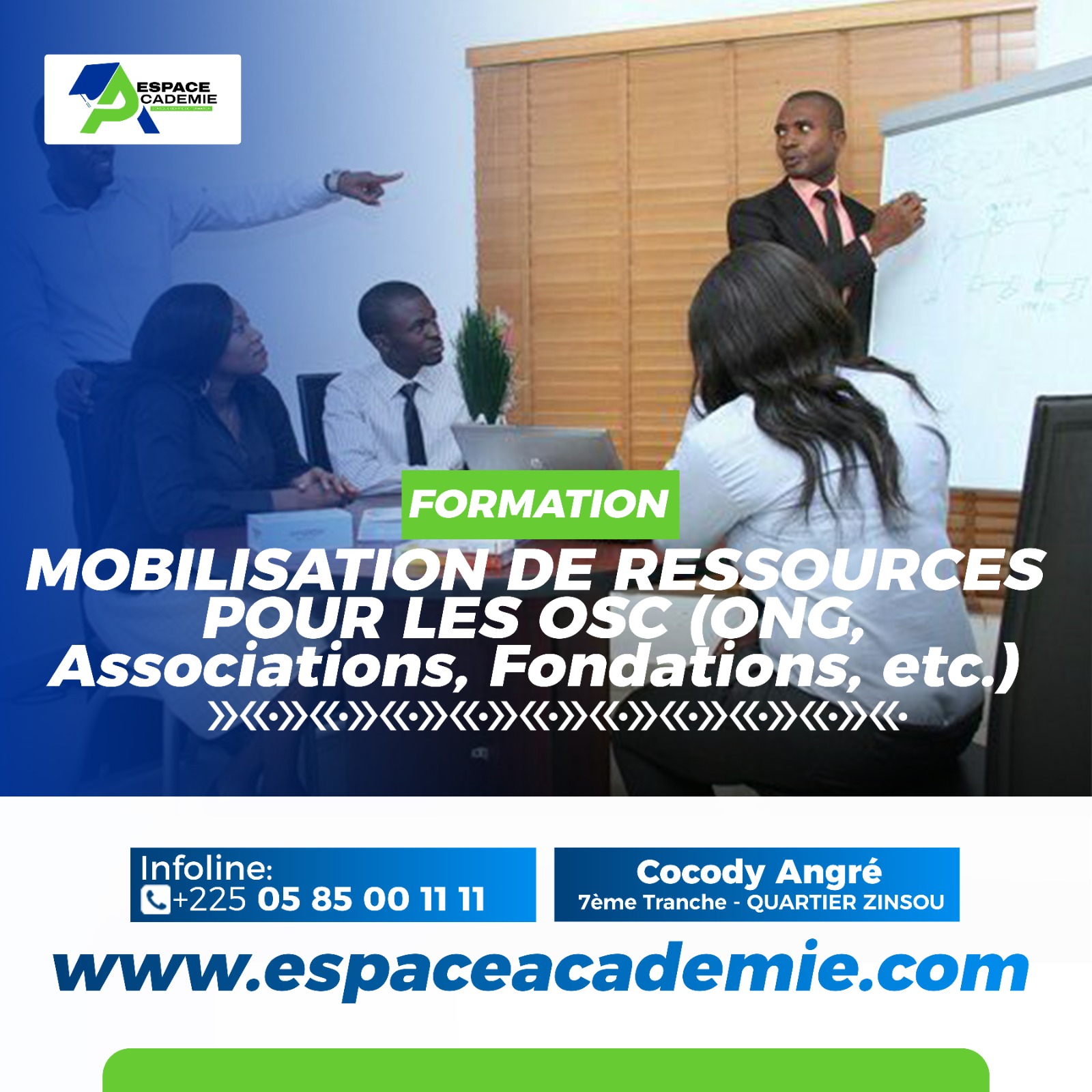 MOBILISATION DE RESSOURCES POUR LES OSC (ONG, Associations, Fondations, etc.)