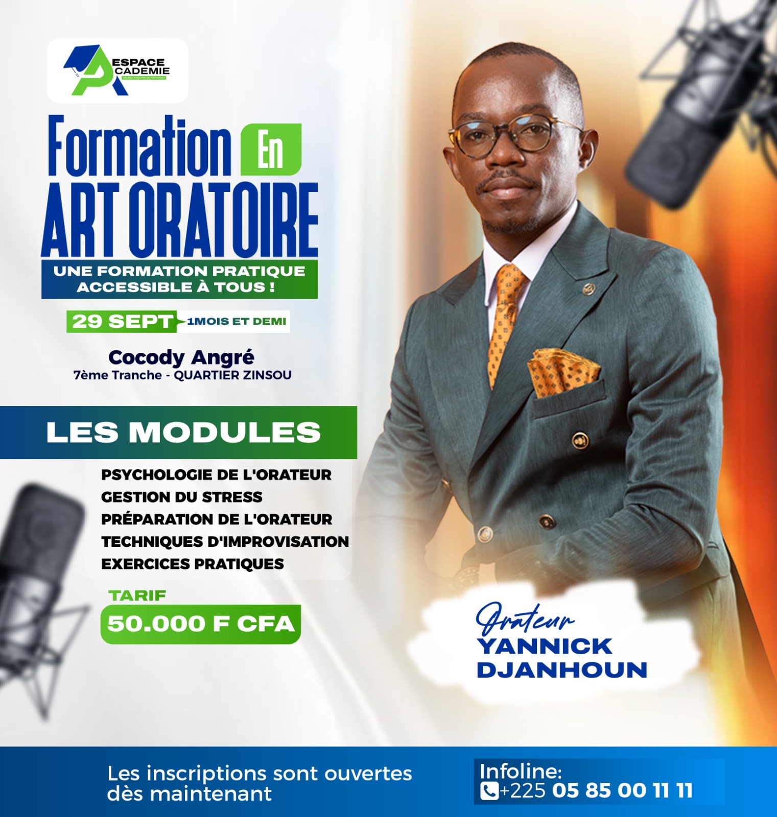 Formation en Art Oratoire : Maîtrisez l’art de parler avec impact